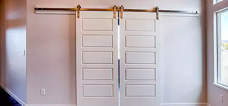 Glass Barn Door with Installation Hardware Kit Huntsville