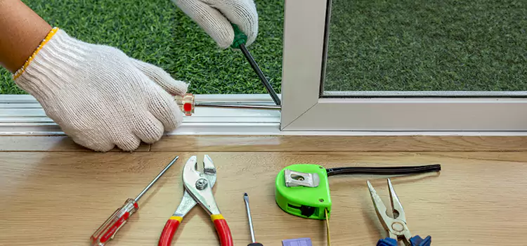 Sliding Door Track Replacement in Huntsville, TX